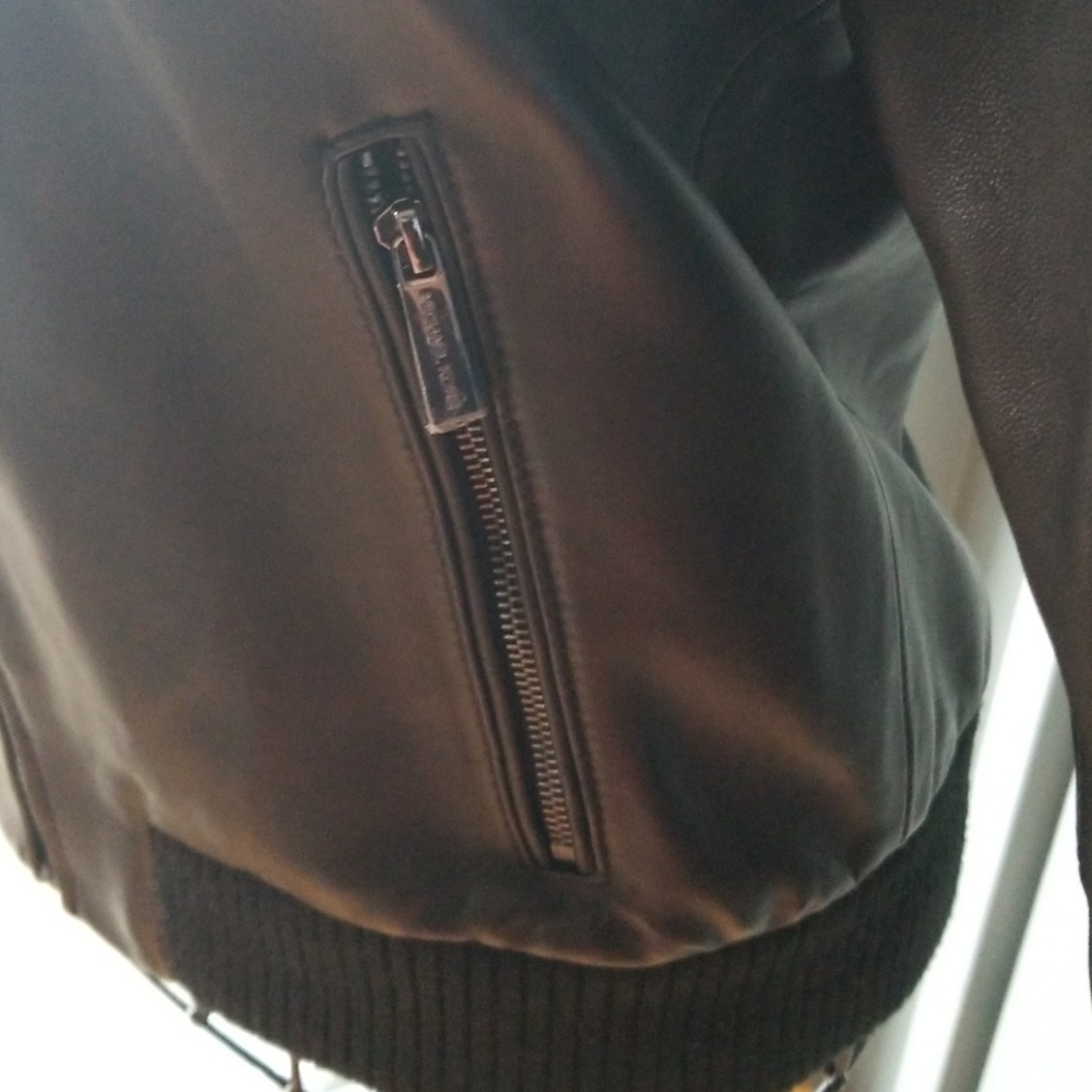 Micheal Kors leather jacket - Picture 6 of 8